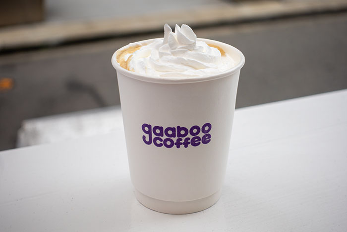 gaaboo coffee（ガーブーコーヒー）のカフェラテ